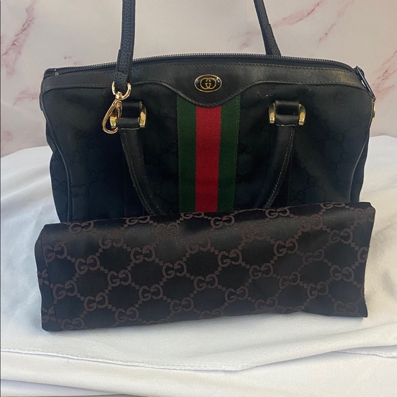 GUC Gucci SherryLine Boston Bag